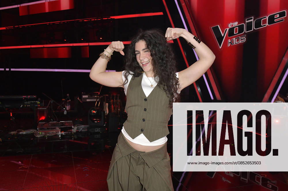 Marie from Team Leony at the photocall with the finalists and coaches of the 14th season of the TV show The Voice Kids in Studio H Berlin Adlershof Berlin, 03 04 2026 Foto:xM.xBehrensx xFuturexImagex kids_6464