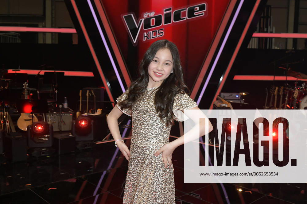 Angelina from Team Leony at the photocall with the finalists and coaches of the 14th season of the TV show The Voice Kids in Studio H Berlin Adlershof Berlin, 03 04 2026 Foto:xM.xBehrensx xFuturexImagex kids_6478