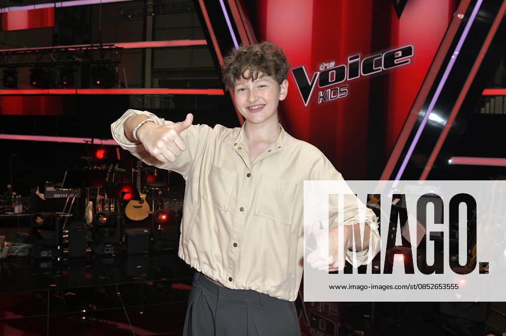 Max from Team Leony at the photocall with the finalists and coaches of the 14th season of the TV show The Voice Kids in Studio H Berlin Adlershof Berlin, 03 04 2026 Foto:xM.xBehrensx xFuturexImagex kids_6487