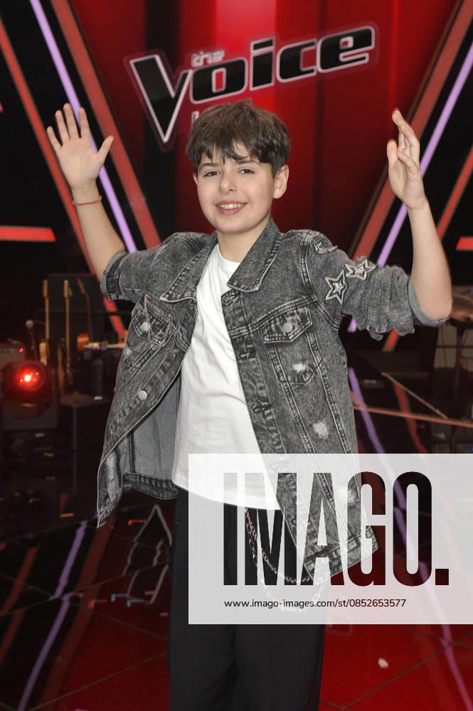Renat from Team Michael Patrick at the photocall with the finalists and coaches of the 14th season of the TV show The Voice Kids in Studio H Berlin Adlershof Berlin, 03 04 2026 Foto:xM.xBehrensx xFuturexImagex kids_6498