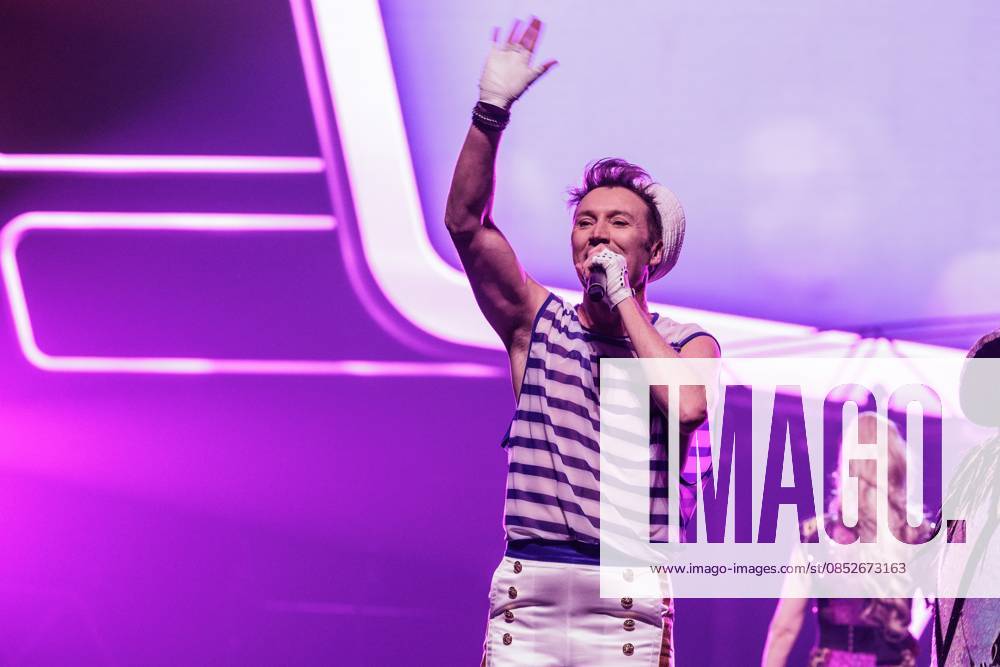 Hasselt, The Netherlands, 2026-04-04 22:43:26 04-04-2026, Trixxo Arena, Hasselt, BEL. I love the 90 s. Photo: NL Beeld David Heukers. Vengaboys, Robin Pors. In the photo: Robin Pors Credit: NL Beeld Heukers Media