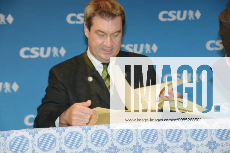 Markus Soeder Bavarian State Premier Keferloh near Muenchen 02 09 18 On the occasion of the Traditional Farmers Market Soeder