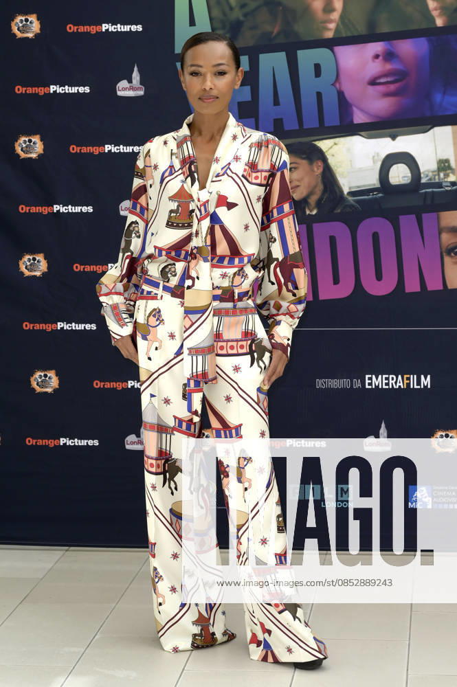 Melanie Liburd at the photocall for the movie A Year in London at the Hotel Le Meridien Visconti Rome, 07 04 2026 Foto:xA.xM.xTinghinox xFuturexImagex year_6423