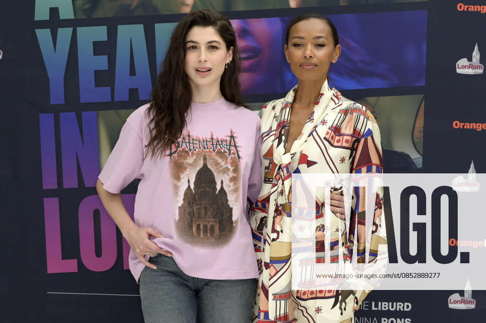 Nina Pons and Melanie Liburd at the photocall for the movie A Year in London at the Hotel Le Meridien Visconti Rome, 07 04 2026 Foto:xA.xM.xTinghinox xFuturexImagex year_6453