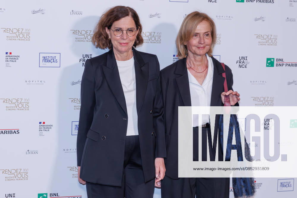 News - Photocall - Rendez-Vous Francesca Comencini and Cristina Comencini attend the photocall for the presentation of the 16th edition of French film festival Rendez-Vous on April 07, 2026 in the French Embassy at Palazzo Farnese in Rome, Italy Rome Palazzo Farnese Italy
