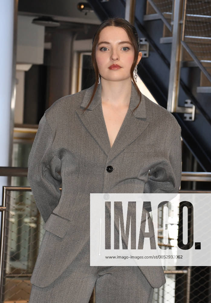 NEW YORK, NY APRIL 7 Lucy Halliday pictured as the cast of Hulus The Testaments to Visit the Empire State Building Ahead of April 8 Premiere on April 7, 2026 in New York City Credit John Fycke AdMedia 454822 2026 04 07 New York New York City