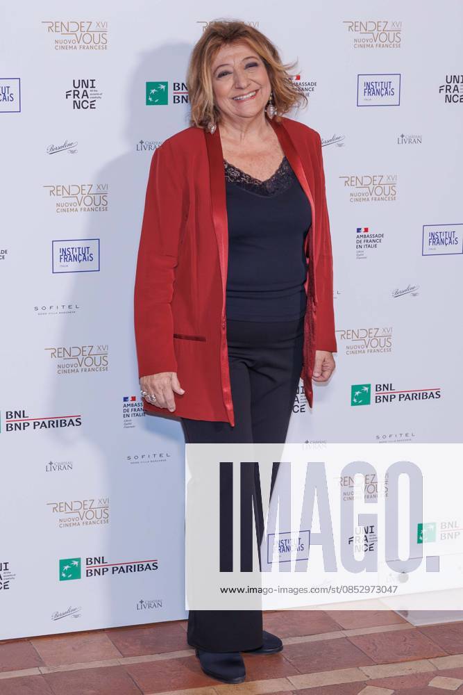 Photo IPP Emanuela Vertolli Gruppo Editoriale LiveMedia Rome 07 04 2026 In the photo Laura Delli Colli attends the photocall for the presentation of the 16th edition of French film festival Rendez Vous on April 07, 2026 in the French Embassy at Palazzo Farnese in Rome, Italy Italy Photo Press World Copyright Photocall Rendez Vous News