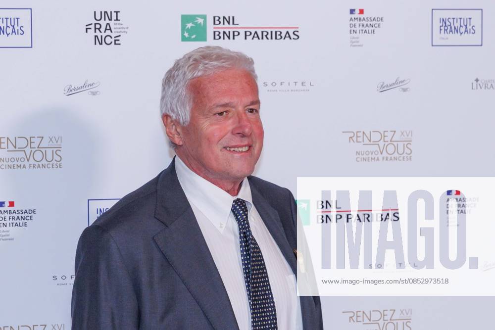 Photo IPP Emanuela Vertolli Gruppo Editoriale LiveMedia Rome 07 04 2026 In the photo Giannandrea Pecorelli attends the photocall for the presentation of the 16th edition of French film festival Rendez Vous on April 07, 2026 in the French Embassy at Palazzo Farnese in Rome, Italy Italy Photo Press World Copyright Photocall Rendez Vous News