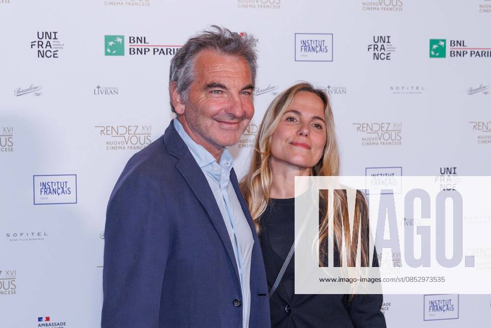 Photo IPP Emanuela Vertolli Gruppo Editoriale LiveMedia Rome 07 04 2026 In the photo Nicola Giuliano and Ludovica Rampoldi attend the photocall for the presentation of the 16th edition of French film festival Rendez Vous on April 07, 2026 in the French Embassy at Palazzo Farnese in Rome, Italy Italy Photo Press World Copyright Photocall Rendez Vous News