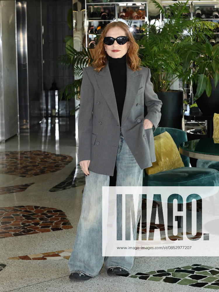 Rome, Sofitel Hotel, Rendez-Vous Film Festival. Pictured: Isabelle Huppert