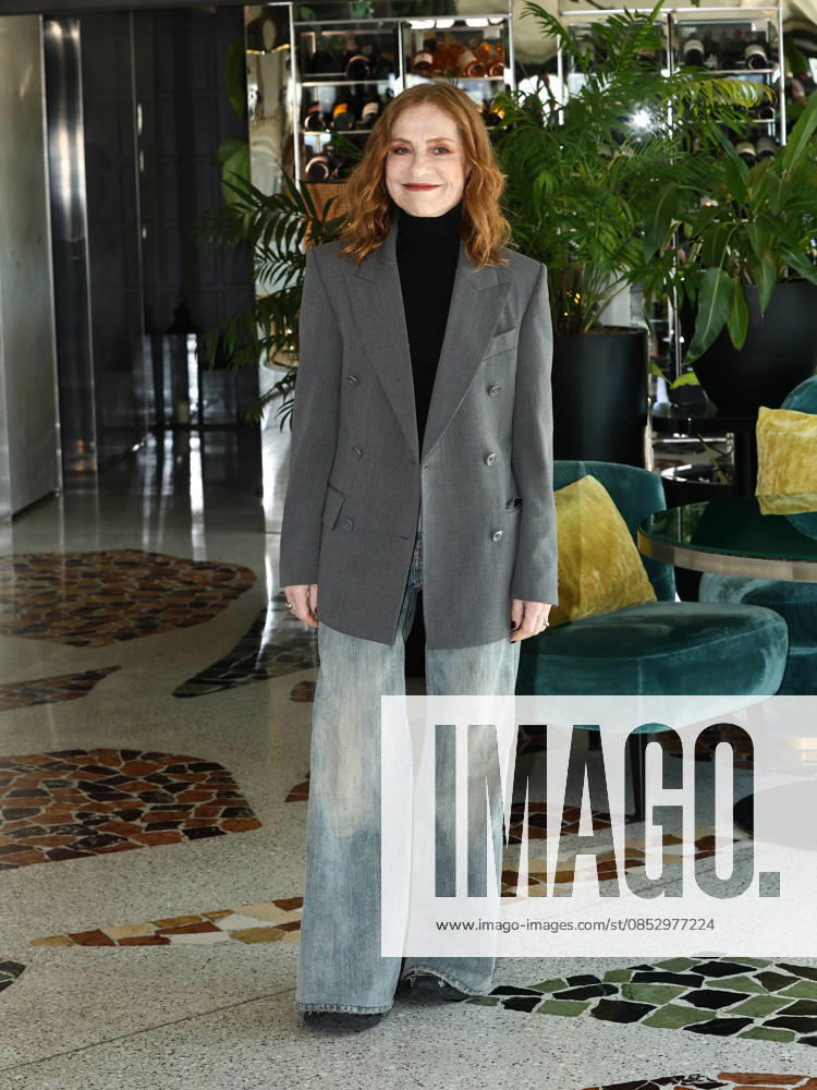 Rome, Sofitel Hotel, Rendez-Vous Film Festival. Pictured: Isabelle Huppert