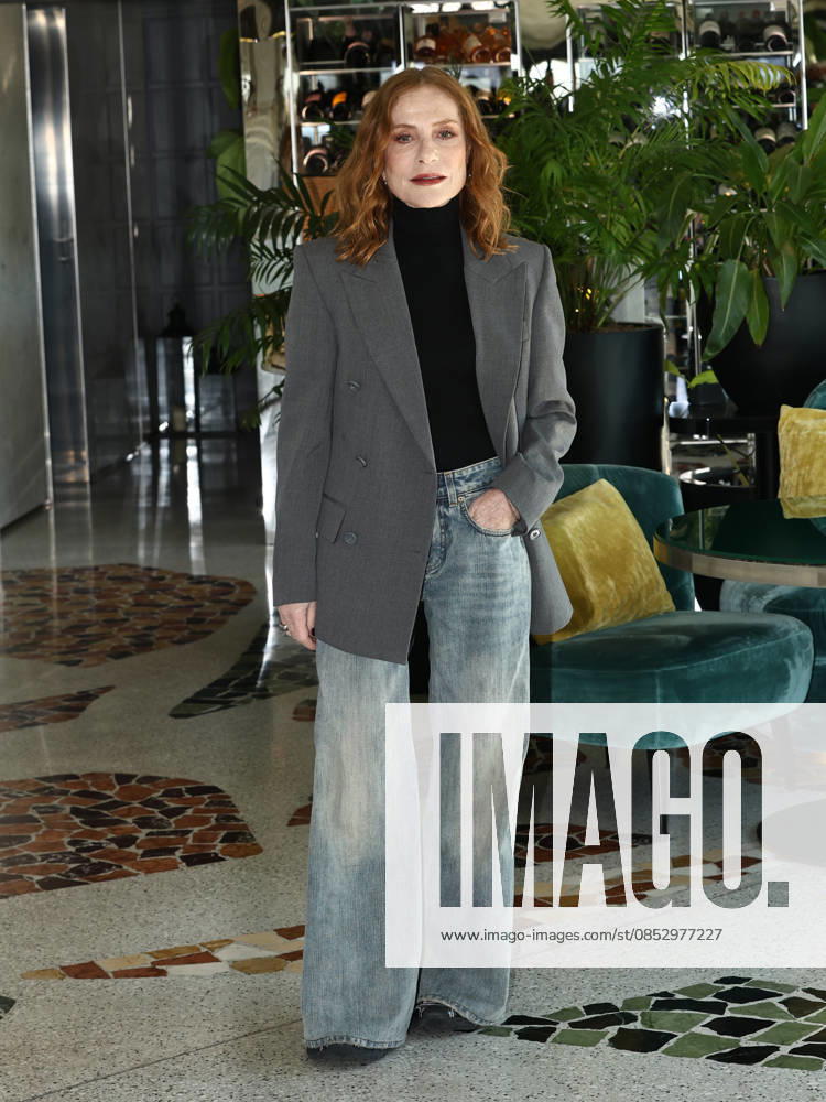 Rome, Sofitel Hotel, Rendez-Vous Film Festival. Pictured: Isabelle Huppert