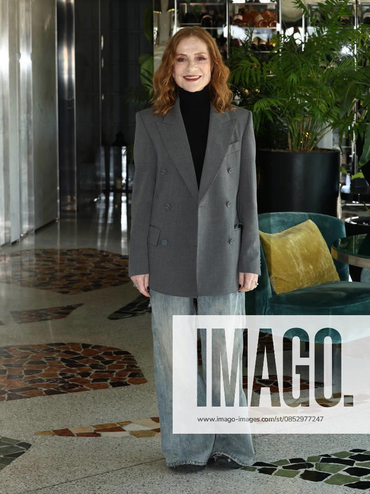 Rome, Sofitel Hotel, Rendez-Vous Film Festival. Pictured: Isabelle Huppert