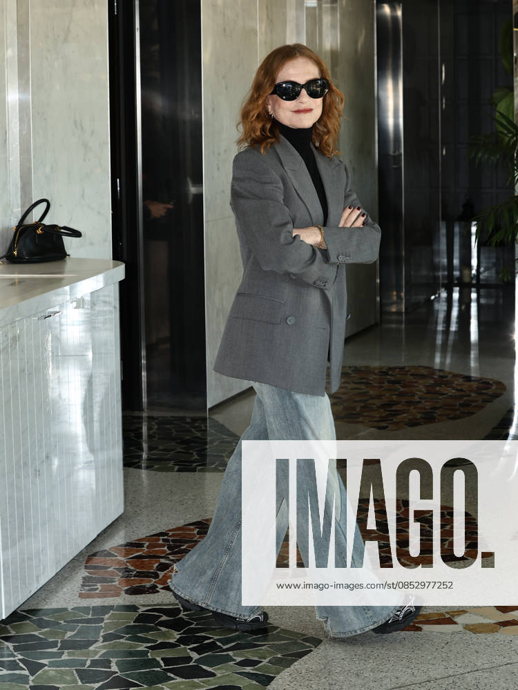 Rome, Sofitel Hotel, Rendez-Vous Film Festival. Pictured: Isabelle Huppert