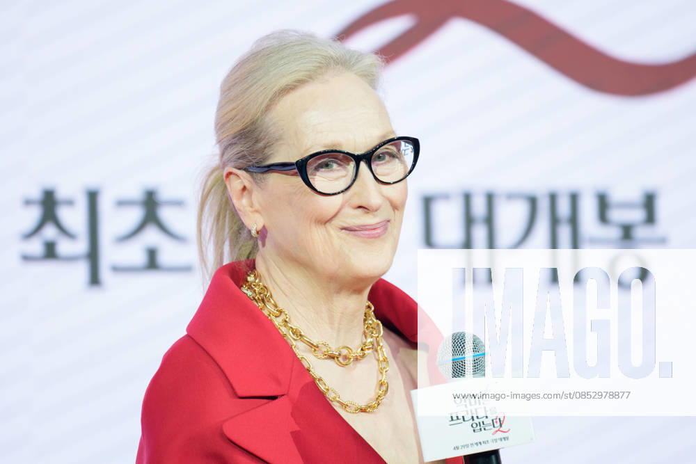 The Devil Wears Prada 2 film press conference SEOUL, SOUTH KOREA, APR 08: American actress Meryl Streep during The Devil Wears Prada 2 film press conference at the Four Seasons Hotel Seoul in Seoul, South Korea, on April 08, 2026. Seoul the Four Seasons Hotel Seoul South Korea 8267_286906