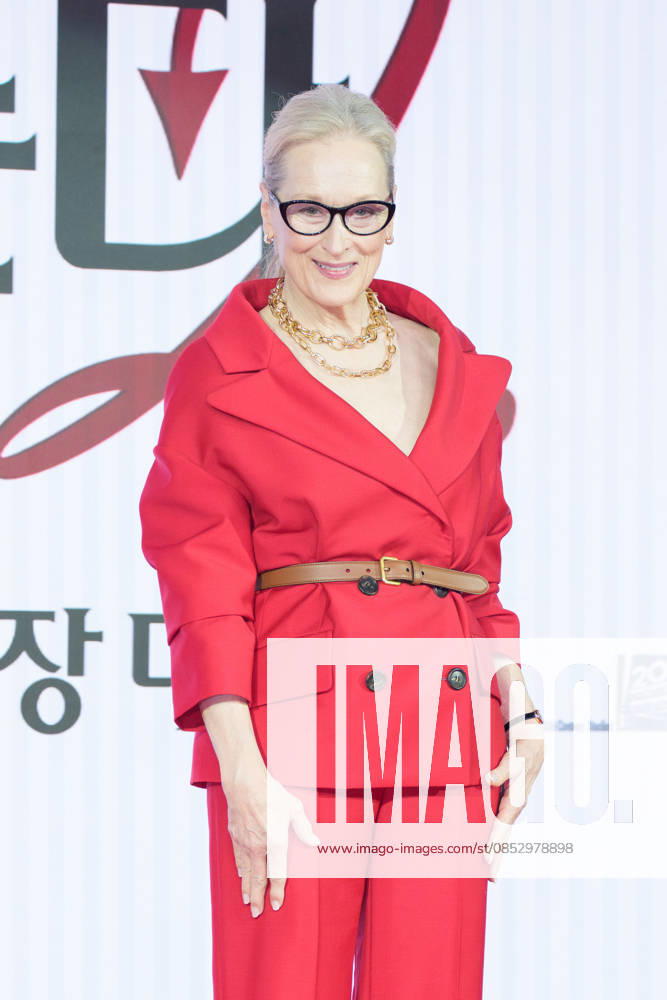 The Devil Wears Prada 2 film press conference SEOUL, SOUTH KOREA, APR 08: American actress Meryl Streep during The Devil Wears Prada 2 film press conference at the Four Seasons Hotel Seoul in Seoul, South Korea, on April 08, 2026. Seoul the Four Seasons Hotel Seoul South Korea 8267_286917