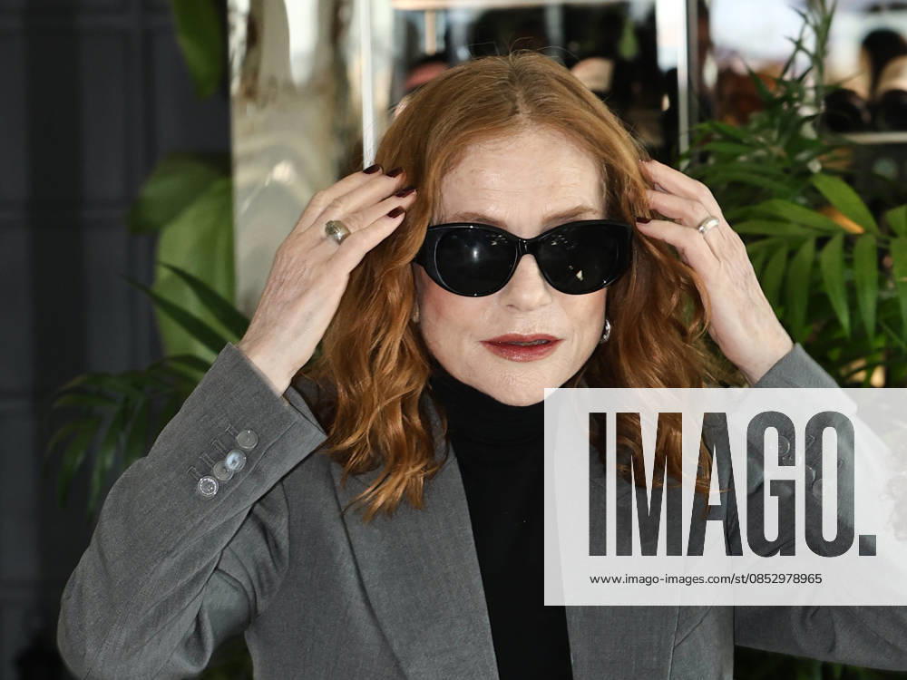 Rome, Sofitel Hotel, Rendez-Vous Film Festival. Pictured: Isabelle Huppert