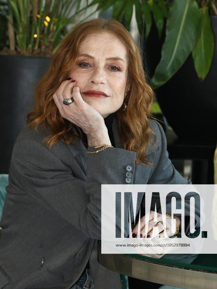 Rome, Sofitel Hotel, Rendez-Vous Film Festival. Pictured: Isabelle Huppert