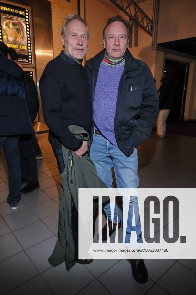 Missing Link Wolfram Koch, Wolfgang Harth Film premiere Missing Link at the cinema in the Kulturbrauerei Date 08 04 2026