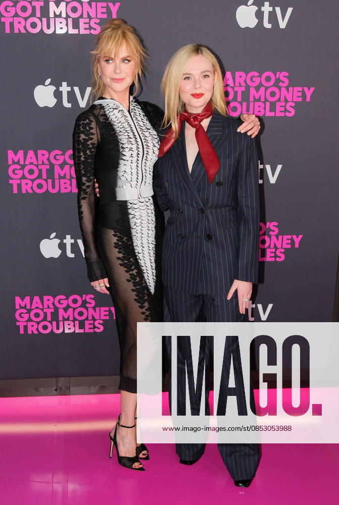 NEW YORK, NEW YORK APRIL 08 Nicole Kidman Elle Fanning at Apple s Margo s Got Money Troubles premiere at Regal Union Square on April 08, 2026 in New York City Credit Chris Gonzalez AdMedia 454871 2026 04 08