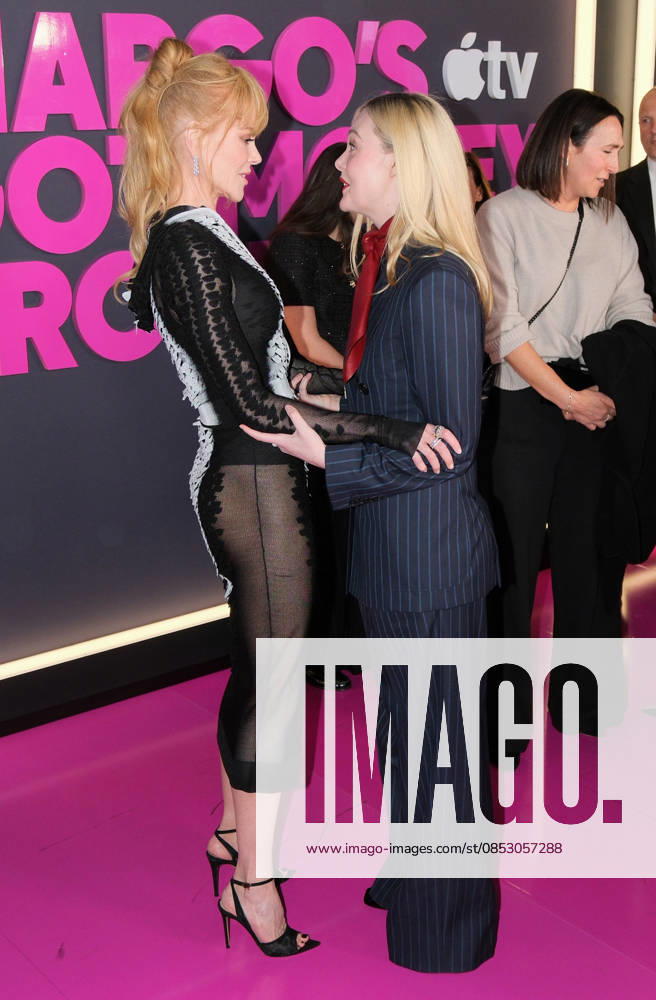 Nicole Kidman & Elle Fanning at Apple s Margo s Got Money Troubles premiere at Regal Union Square on April 08, 2026 in New York City..