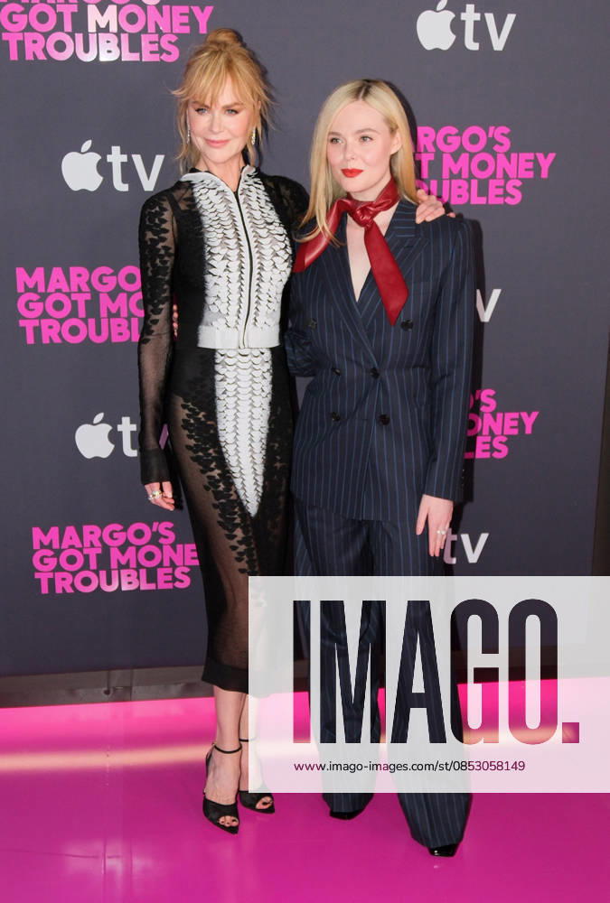 Nicole Kidman & Elle Fanning at Apple s Margo s Got Money Troubles premiere at Regal Union Square on April 08, 2026 in New York City.. Credit: Chris Gonzalez USA - ZUMAa123 20260408_zaa_a123_370