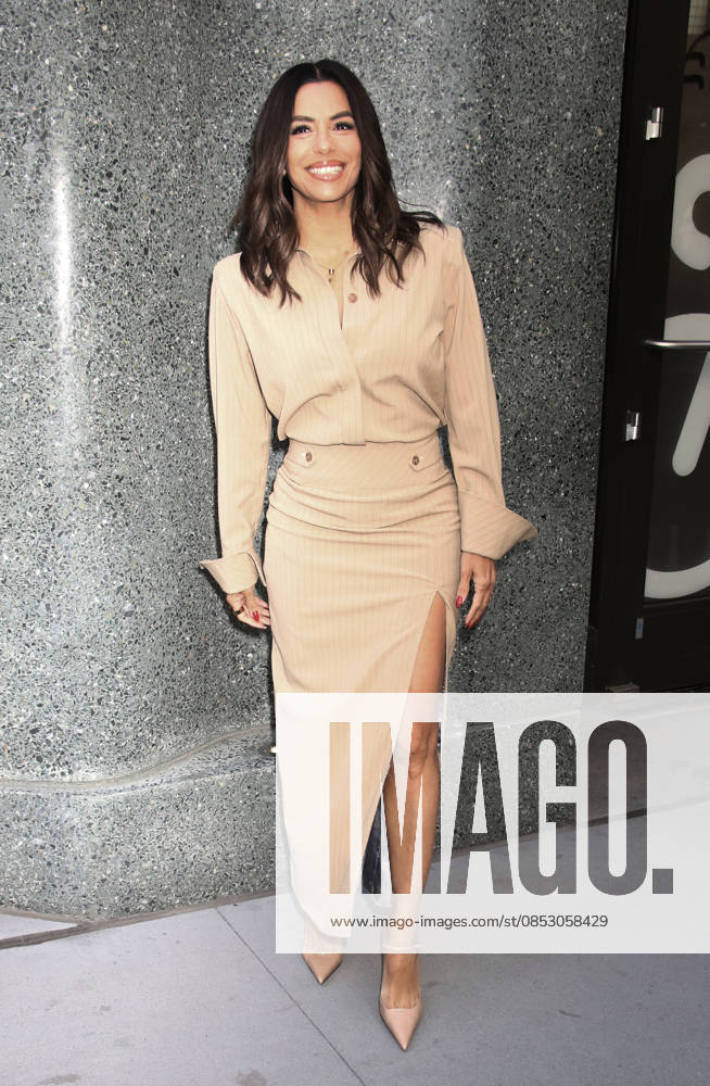 NEW YORK, NY- APRIL 8: Eva Longoria seen at ABC Studios in New York City on April 8, 2026.