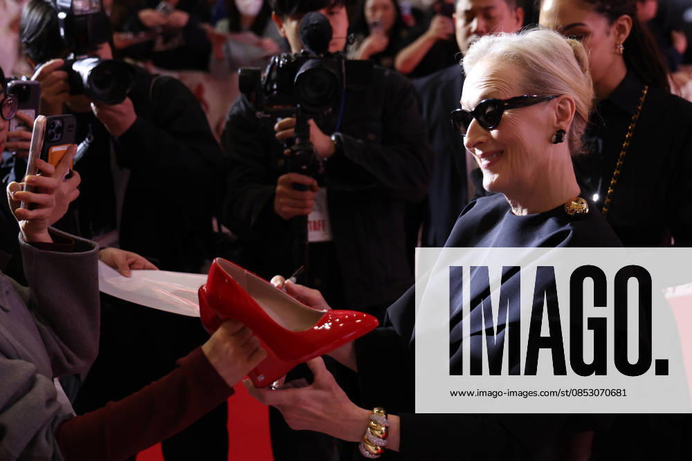 Hollywood star Meryl Streep in Seoul Hollywood star Meryl Streep in Seoul Hollywood star Meryl Streep makes her red carpet appearance during a publicity event in Seoul on April 8, 2026, to promote the comedy drama film The Devil Wears Prada 2. (Yonhap) 2026-04-09 15:15:04 < 1980-2026 YONHAPNEWS AGENCY. .> ¼¿ïƯº°½Ã