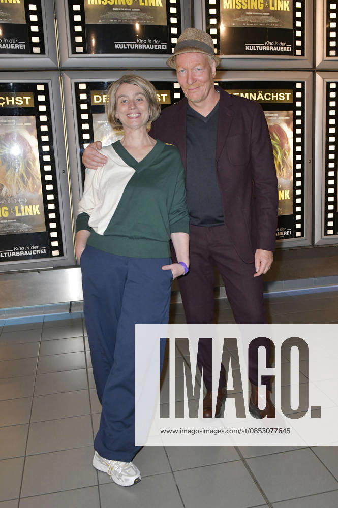 Sabine Westermaier and Michael Baumann at the premiere of the movie MissingLink as part of the radioeins series Der schöne Mittwoch im Kino at the KulturBrauerei Berlin, 08 04 2026 Foto:xM.xBehrensx xFuturexImagex link_6405