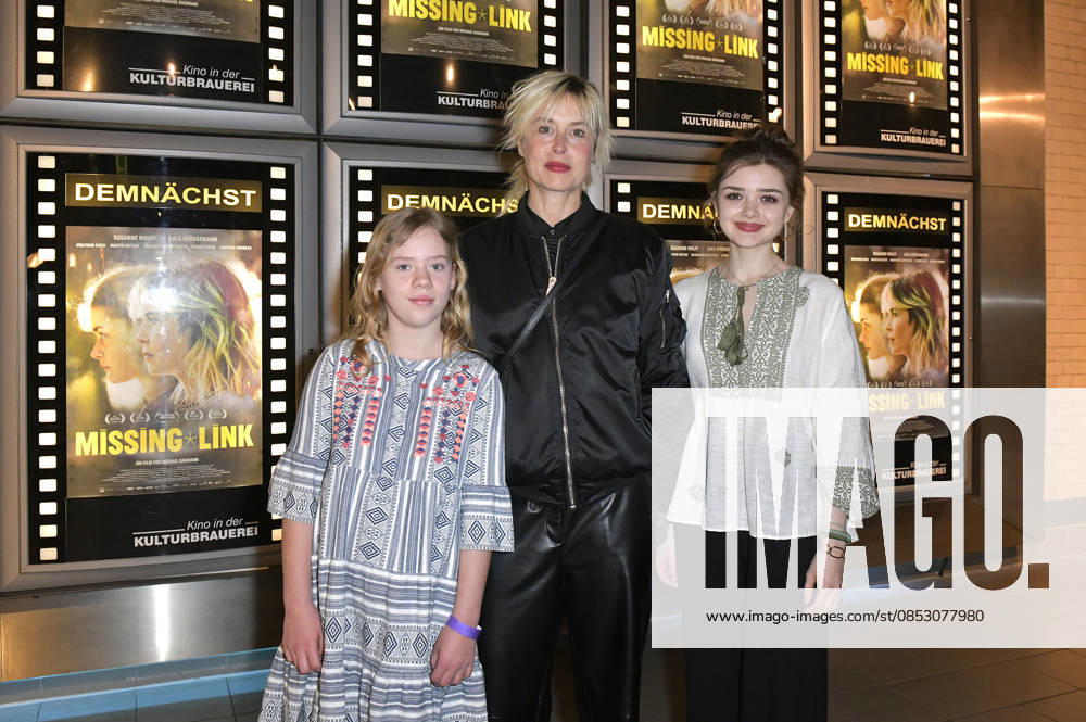 Merle Staacken, Susanne Wolff and Luca Brüggemann at the premiere of the feature film MissingLink as part of the radioeins series Der schöne Mittwoch im Kino at the KulturBrauerei Berlin, 08 04 2026 Foto:xM.xBehrensx xFuturexImagex link_6424