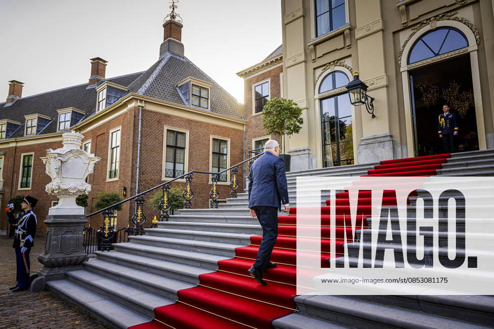 HtB President Alar Karis of Estonia at palace Huis ten Bosch in The Hague. Â