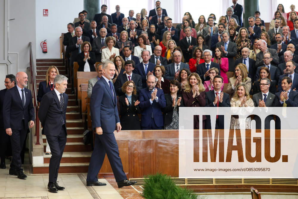 The King defends international law against the use of force before university students King Felipe VI, accompanied by the rector of the Complutense University of Madrid, Joaquín Goyache i , and the Minister of the Interior, Fernando Grande Marlaska 2i , presides over the commemoration of the 60th anniversary of the International Covenant on Civil and Political Rights and the International Covenant on Economic, Social and Cultural Rights, The two covenants were adopted by the United Nations General Assembly on December 16, 1966 and entered into force on January 3, 1976 Together with the Universal Declaration of Human Rights, they comprise what jurists consider to be the International Bill of Human Rights 09 APRIL 2026 Marta Ferná Madrid Mad