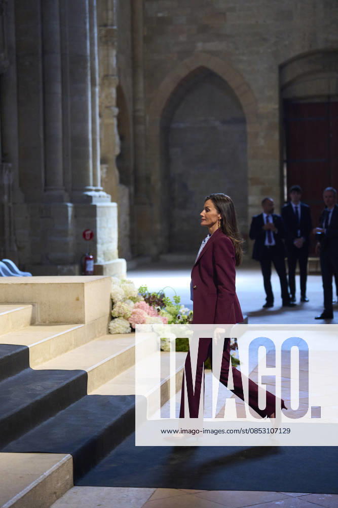 Queen Letizia of Spain attends the 16th Ap!Lleida Awards ceremony at Catedral de la Seu Vella on April 9, 2026 in Lleida, Spain Lleida Spain - ZUMAg15_ 20260409_zaf_g15_047