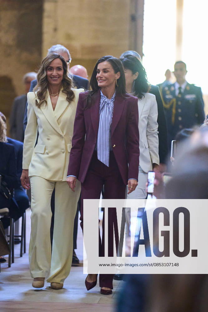 Queen Letizia of Spain attends the 16th Ap!Lleida Awards ceremony at Catedral de la Seu Vella on April 9, 2026 in Lleida, Spain Lleida Spain - ZUMAg15_ 20260409_zaf_g15_041