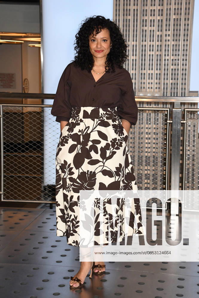 NEW YORK, NY APRIL 9 Judy Reyes visits the Empire State Building ahead of the Season Finale of Scrubs revival on ABC on April 9, 2026 in New York City Photo Credit John Fycke AdMedia 454910 2026 04 09 New York New York City