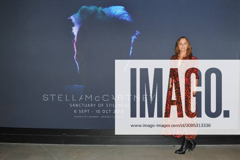 Stella McCartney attends the Go For Good X Stella McCartney at Galeries Lafayette in Paris, France, on September 05, 2018. Photo by Favier E-PRESSPHOTO.COM Paris France 594138