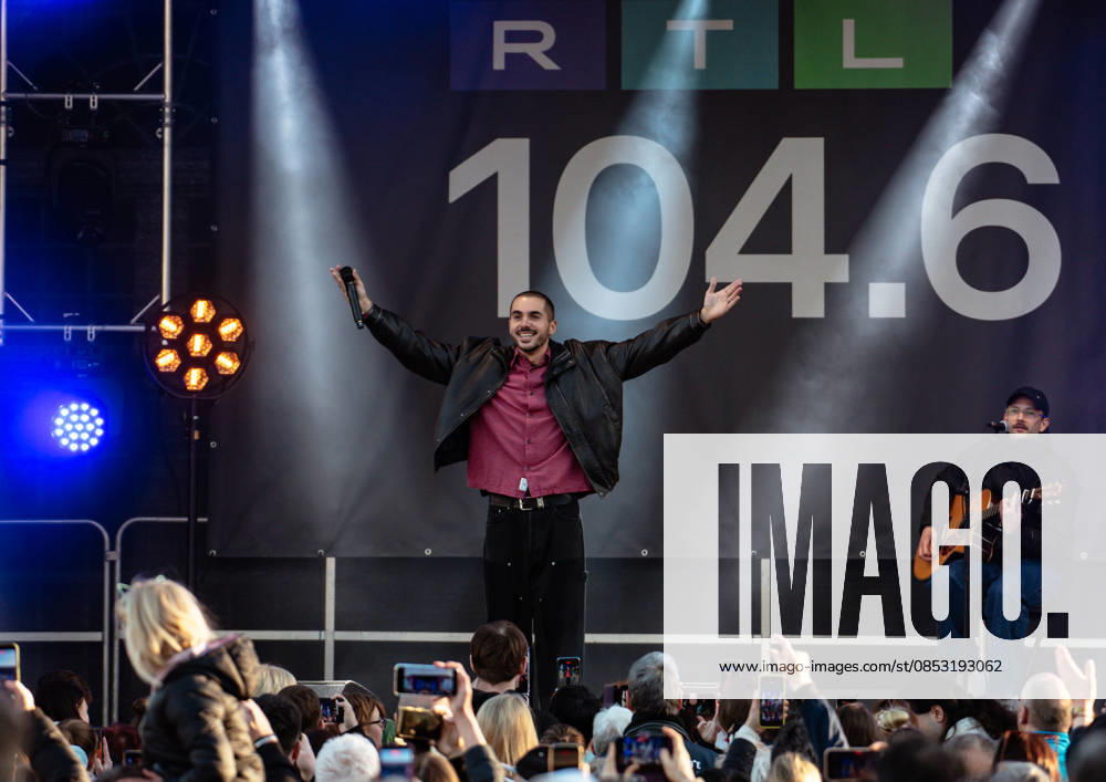 Entertainment, Stars for Free on Tour v l Boki from ClockClock during his performance at Stars for Free on Tour, presented by Eurowings, on April 09, 2026 in Oranienburg Oranienburg Daniel Lakomski