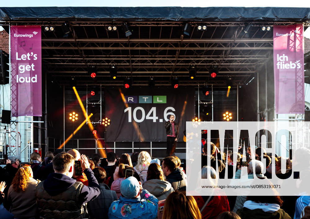 Entertainment, Stars for Free on Tour v l Boki from ClockClock during his performance at Stars for Free on Tour, presented by Eurowings, on April 09, 2026 in Oranienburg Oranienburg Daniel Lakomski