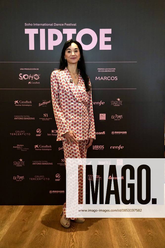 Inauguration Soho International Dance Festival TIP TOE The dancer and director of Soho International Dance Festival TIP TOE, Lucía Lacarra, at the photocall at the inauguration of the Soho International Dance Festival TIP TOE On April 10, 2026, in Málaga Andalucía, Spain Four leading international dance companies will participate in the first edition of Soho International Dance Festival TIP TOE, which will take place at the Soho CaixaBank Theater During ten days in April, Malaga will be filled with dance, movement and artistic expression 10 APRIL 2026 Á Malaga Andalucia Malaga Andalucia Espana