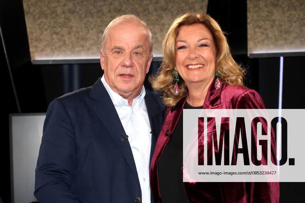 Hubertus Meyer Burckhardt and Bettina Tietjen on the NDR Talk Show on 11 April 2026 in Hamburg NDR Talk Show on 11 April 2026 in Hamburg