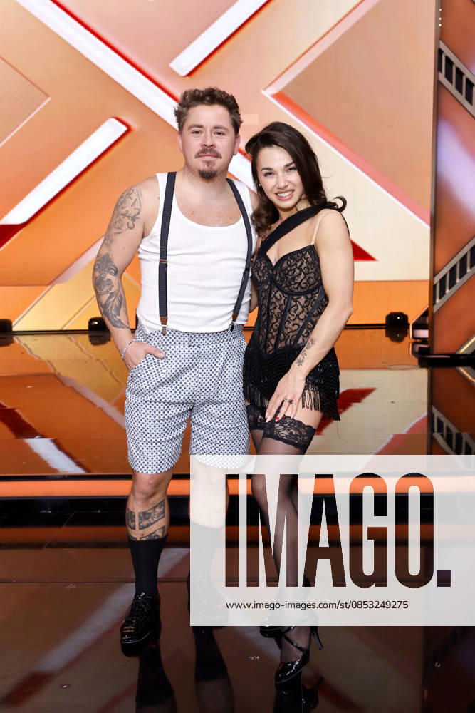 Drummer Gustav Schäfer Tokio Hotel and professional dancer Anastasia Maruster at the fifth dance show of the 19th season of the RTL dance show Lets Dance at the Coloneum Cologne, 10 04 2026 NRW Germany