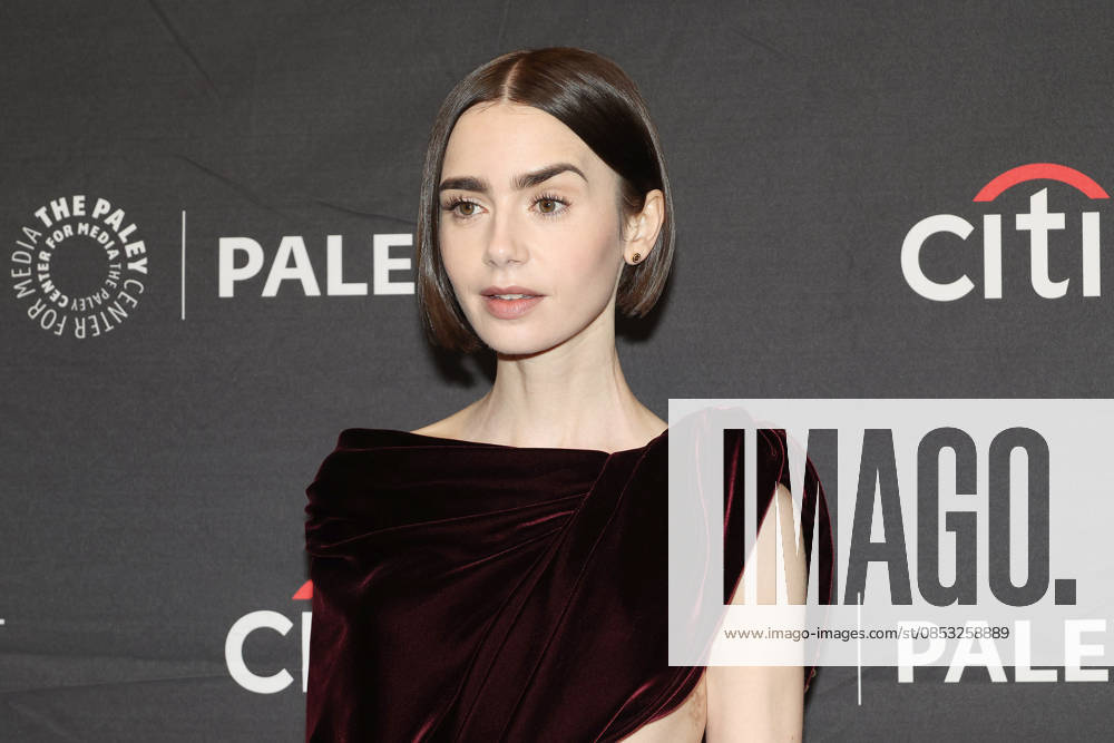 Lily Collins at the Netflix Emily in Paris event during PaleyFest LA at Dolby Theatre Los Angeles USA - ZUMAg107 20260410_zep_g107_047