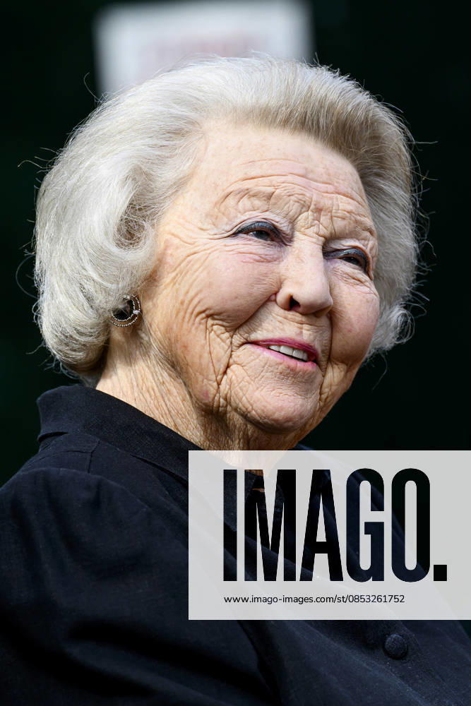 Zuidlaren Princess Beatrix at the opening of De Wachter windmill in Zuidlaren. Â