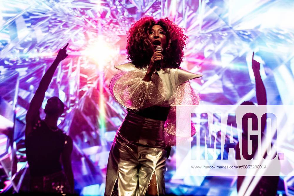 AMSTERDAM - Senhit (San Marino) performs at AFAS Live during Eurovision in Concert. During the concert, various participants perform their entries for the Song Contest. ANP PAUL BERGEN netherlands out - belgium out
