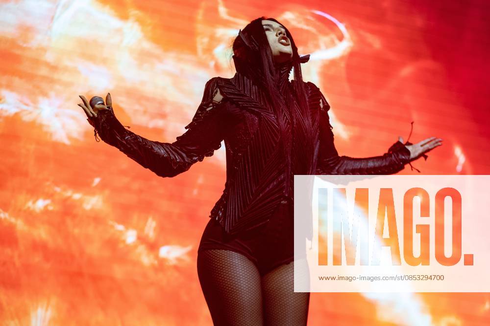 AMSTERDAM - Tamara Å½ivkoviÄ‡ (Montenegro) performs at AFAS Live during Eurovision in Concert. During the concert, various participants perform their entries for the Song Contest. ANP PAUL BERGEN netherlands out - belgium out