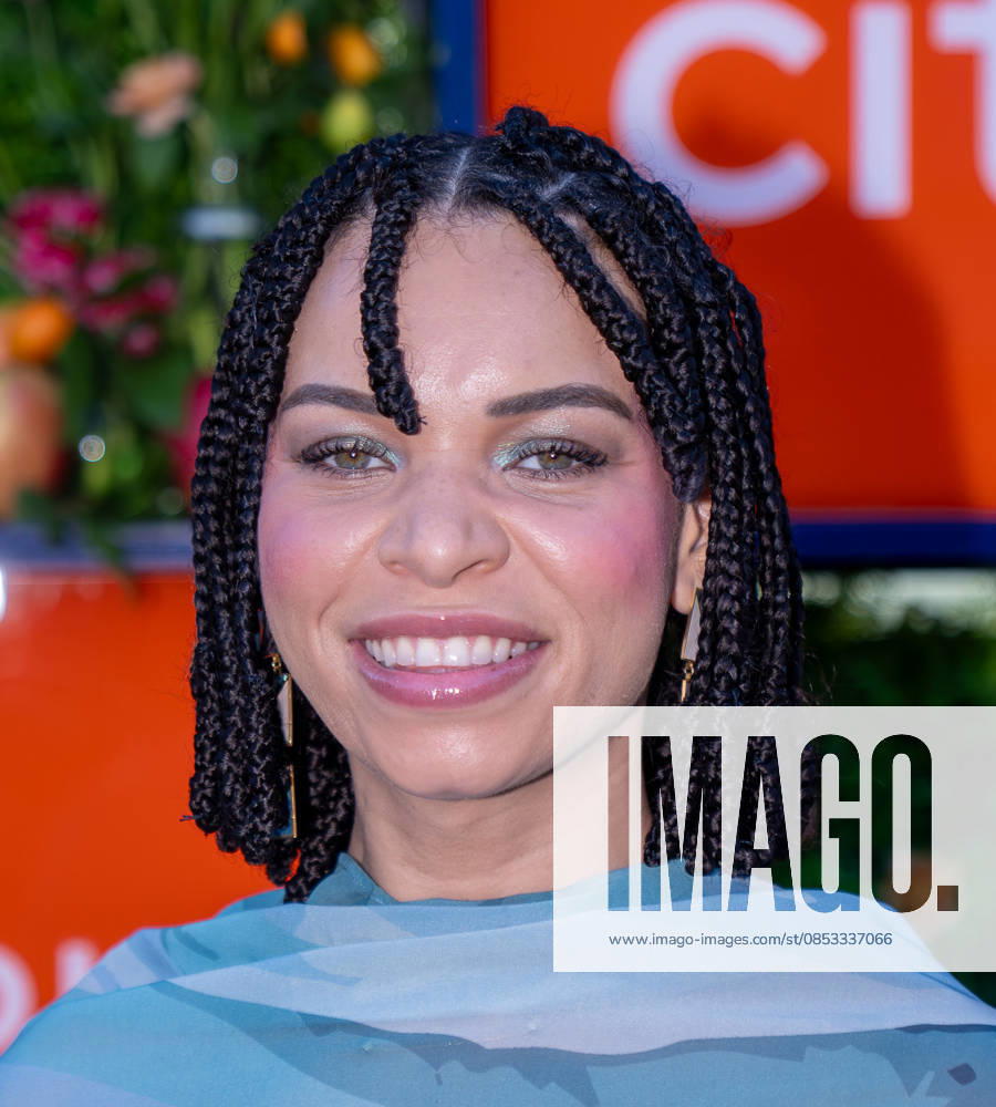 Blair Imani arrives on the red carpet of the Night Out for No Kid Hungry event at Rolling Greens.1005 Mateo Street in Los Angeles California on Apr. 12, 2026. Los Angeles United States - ZUMAt169 20260411_zep_t169_010