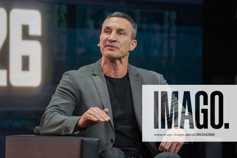 The Founder Summit 2026 Wladimir Klitschko at The Founder Summit 2026 at the RheinMain CongressCenter RMCC in Wiesbaden on 12 04 2026 Wiesbaden RheinMain CongressCenter Hessen