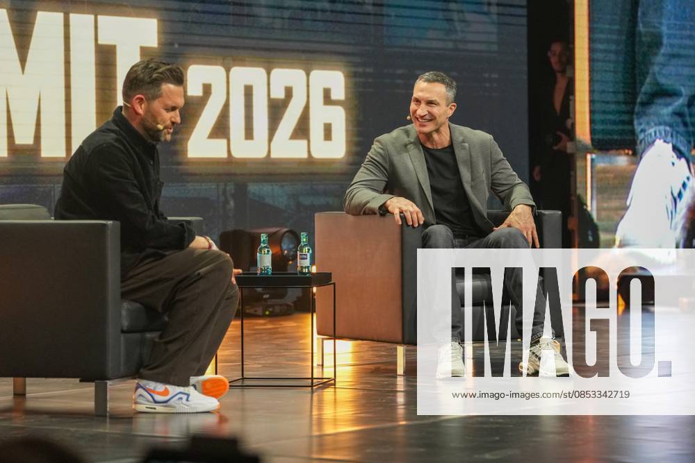 The Founder Summit 2026 Wladimir Klitschko and Matthias Killing at The Founder Summit 2026 at the RheinMain CongressCenter RMCC in Wiesbaden on 12 04 2026 Wiesbaden RheinMain CongressCenter Hessen