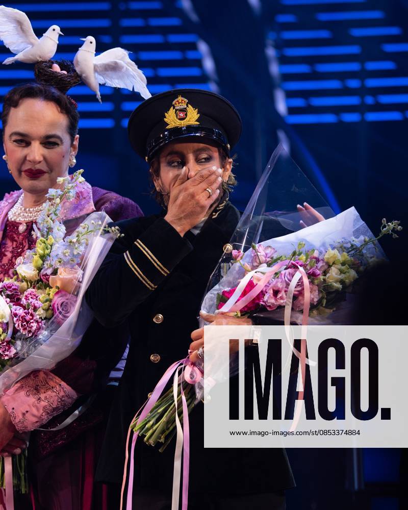 Jim Parsons, Frankie Grande on stage for TITANIQUE Opening Night on Broadway Curtain Call, St. James Theatre, New York, NY, April 12, 2026. Photo By: Simon Lindenblatt Everett Collection TITANIQUE Opening Night on Broadway Curtain Call PUBLICATIONXNOTxINxCANxCHNxFRAxITAxJPNxNORxPOLxRUSxESPxUKxUSA