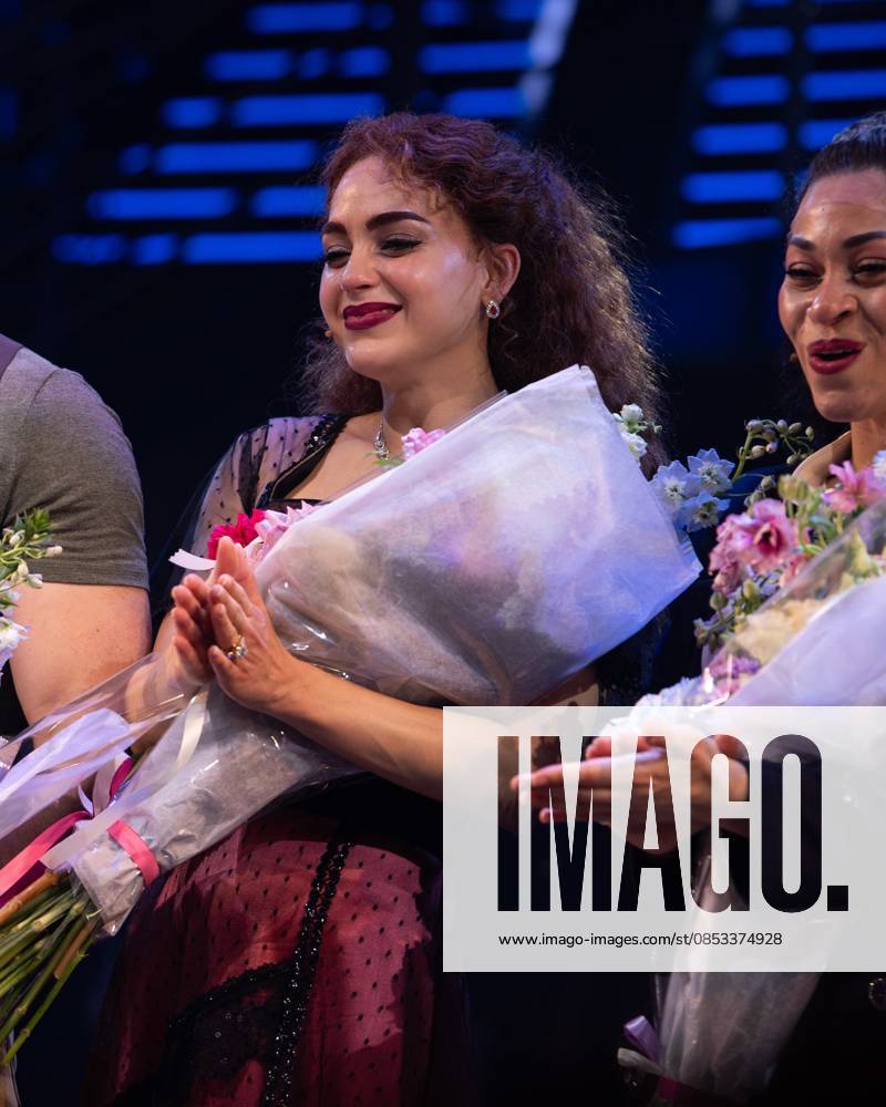 Melissa Barrera on stage for TITANIQUE Opening Night on Broadway Curtain Call, St. James Theatre, New York, NY, April 12, 2026. Photo By: Simon Lindenblatt Everett Collection TITANIQUE Opening Night on Broadway Curtain Call PUBLICATIONXNOTxINxCANxCHNxFRAxITAxJPNxNORxPOLxRUSxESPxUKxUSA